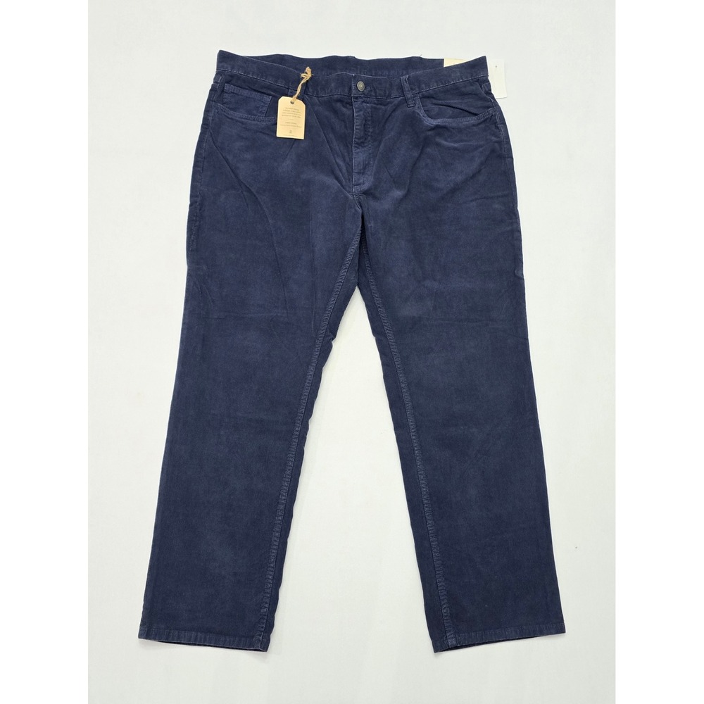 Brooks Brothers Red Fleece Mens Navy Blue Corduroy Pants 42x30 NWT